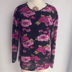 MAXIM Floral Blouse NWOT